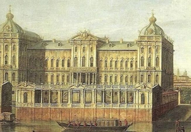 Аничков дворец в старину