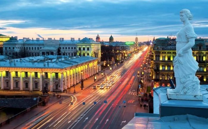 Ночной Невский проспект