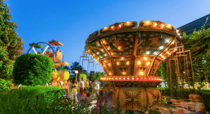 Mukarnas resort - атракционы