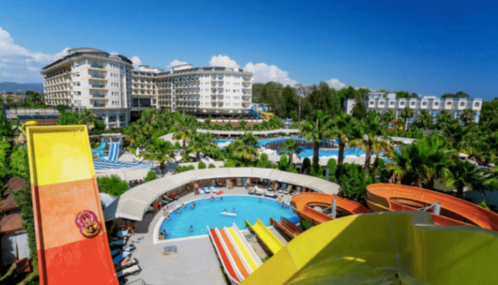 Mukarnas resort - шикарная горка